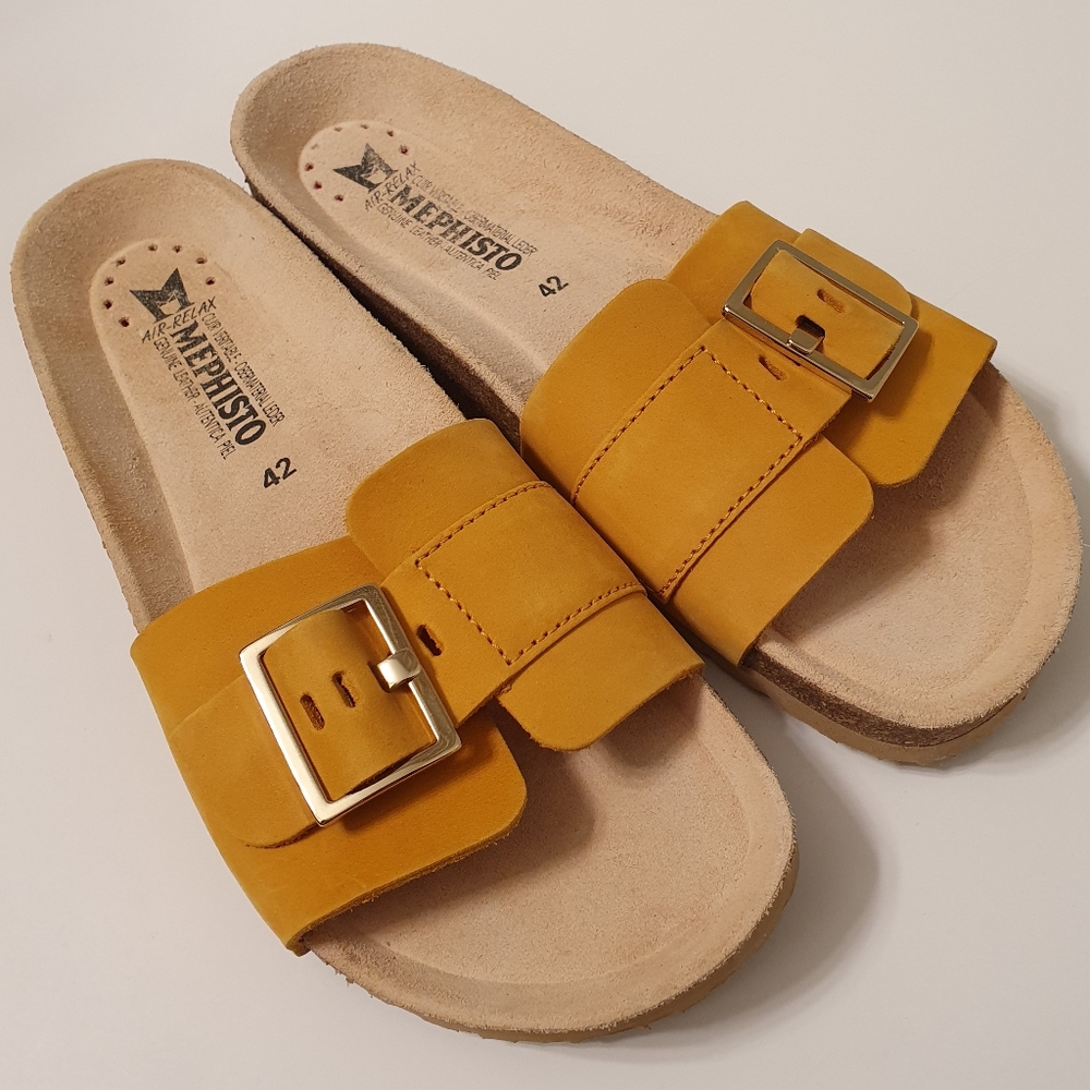 NWOB Mephisto Mabel, color ochre, size 42 (12)